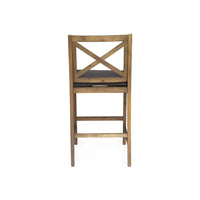 Perla Barstool Grey Acacia Wood