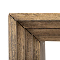 Modern Style Console Table Made Of Paulownia Solid Wood Veneer,Suitable For Foyer, Living Room, Or Entryway. Natural Mdf