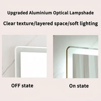 65"X24" Full Length Floor Mirror Led Whole Body Mirror, Wall Mounted Hanging Mirror With Lights, Makeup Vanity Mirror, Bedroom Full Size Body Mirror With Dimming & 3 Color Modes Clear Glass
