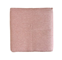 Pink And Black Patio Ottoman With Metal Tube Legs Yes Pink Black Garden & Outdoor Wood Fabric