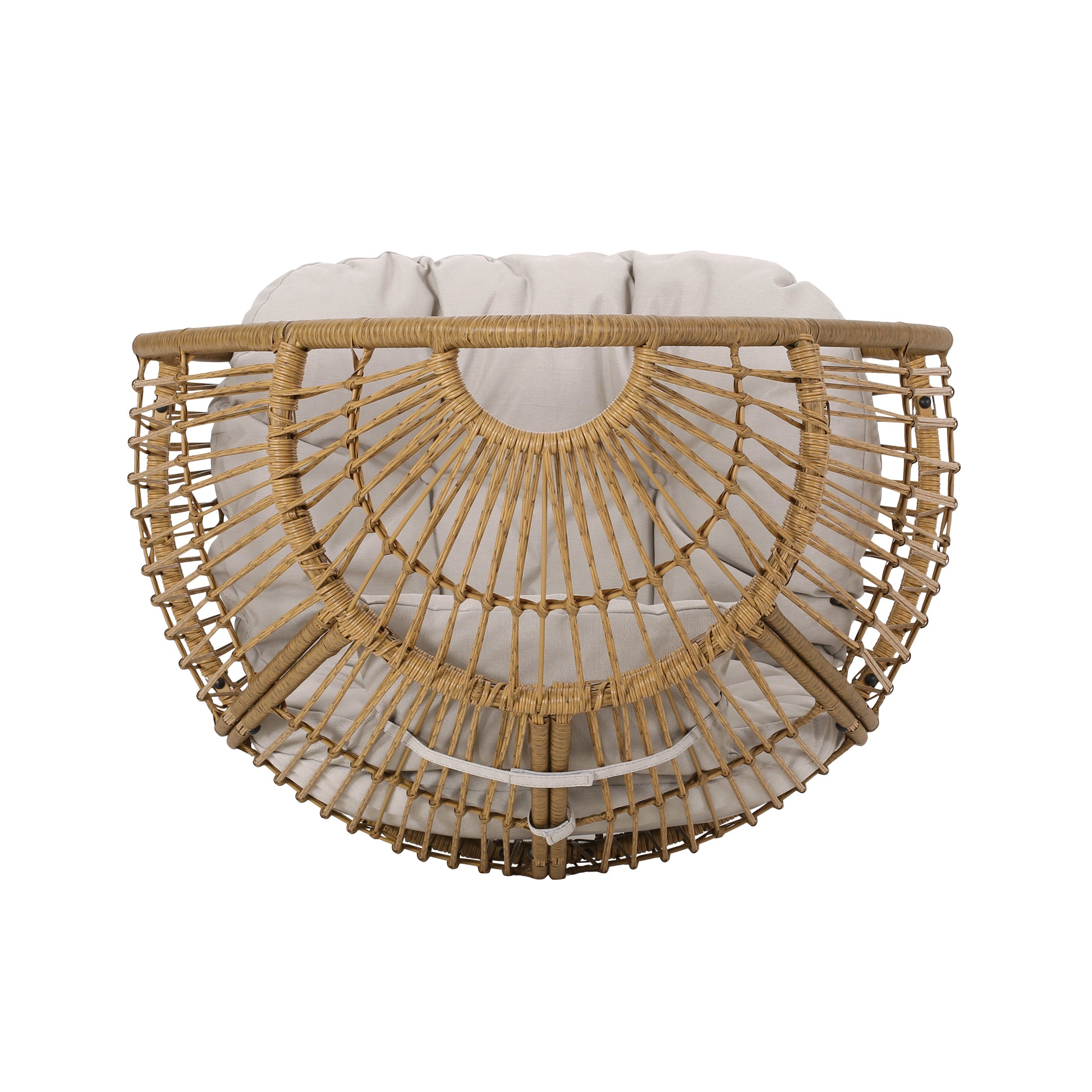 Serina Teardrop Chair Natural Iron