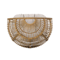 Serina Teardrop Chair Natural Iron