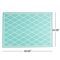 5092G 5 3 X7 Teal Polypropylene