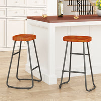 Multi Functional Kitchen Island Cart With Stylish And Minimalist Bar Stools, Combination Set, Convenient And Practical Black Kitchen Island Brown Bar Stools Black Brown Mdf