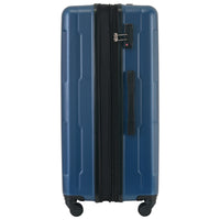 2 Piece Luggage Set With Bags Expanable Spinner Wheels Abs Lightweight Suitcase With Tsa Lock 20Inch 28Inch Blue Abs