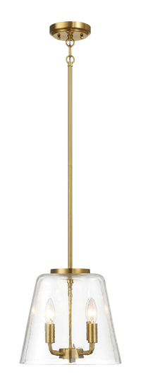 Soiree Four Candle Lights Pendant With Clear Glass Satin Brass Clear,Gold Ceiling Lights Brass,Glass