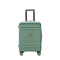 28" Luggage Lightweight Suitcase Tsa Lock Usb Port Luggage Wheel Lock Artificial Leather Top Handle Spinner Wheels Green Green Abs Pc