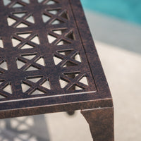 Kai 18 Side Table Bronze Aluminium