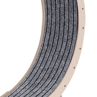 Cat Exercise Wheel For Indoor Cats, Cat Running Wheel With Carpeted Runway, 41" Natural Wood Color Wood Wood