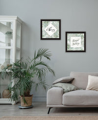 "Beach More Worry Less" Framed Wall Art For Living Room, Wall Art Print For Home Decor, Bedroom Wall Art By Cindy Jacobs Multicolor Wood Paper