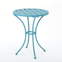 Colmar 3 Pc Kd Metal Set Blue Iron