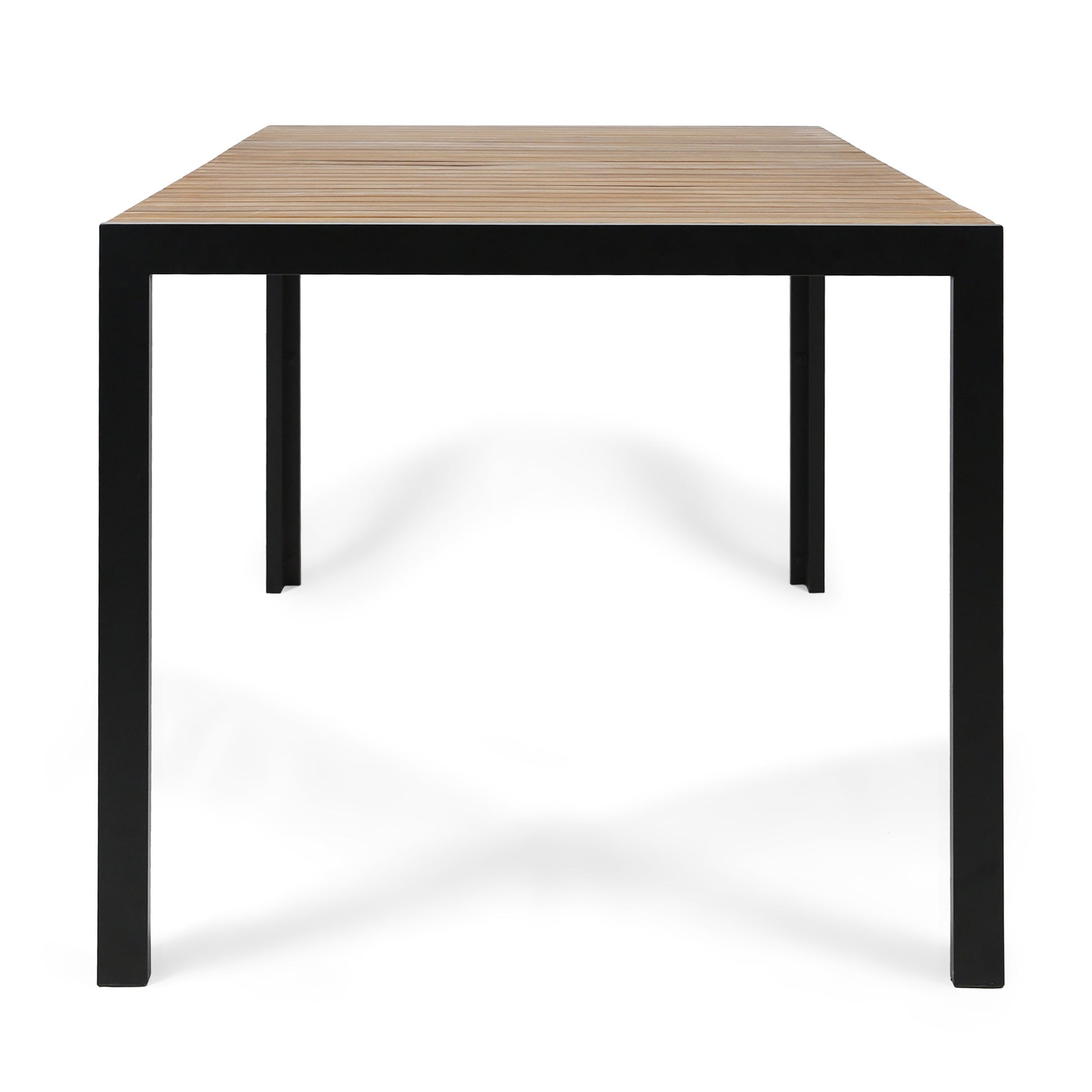 Pavilion 59 Dining Table Teak Wood Metal