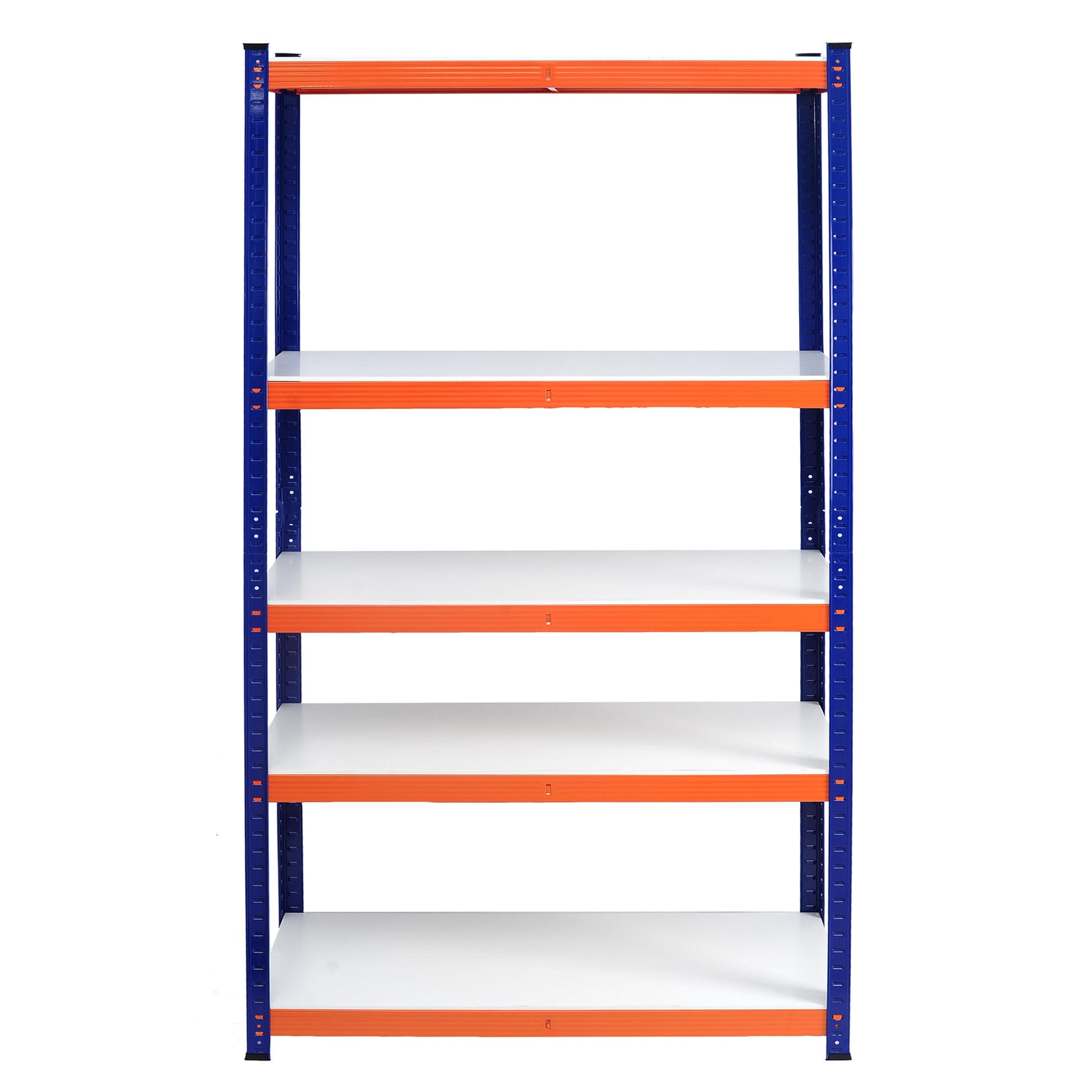 Capacity Garage Storage Shelves Heavy Duty Blue,Orange Iron