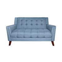 Seat Sofa Blue Wood Primary Living Space American Traditional Birch Foam Wood