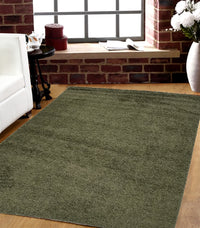 Shaggy Area Rugs, Carpets For Livingroom, 5X7 Area Rugs ,Shaggy Green Rectangle 5&7 Green Contemporary Abstract Polypropylene