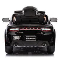 Licensed Dodge Charger,12V Kids Ride On Police Car W Parents Remote Control,Anti Collision Bar,Front& Top Alarm Light Design,Police Car Sticker,Megaphone,Three Speed,Slow Start,Four Wheel