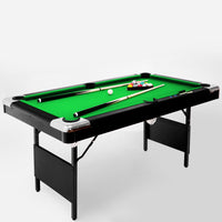 5.5Ft Billiard Table, 1.67M Pool Table,Billiards,5.5Ft Game Table,Children'S Game Table,Table Games,Family Movement, Children'S Billiard Table, Children'S Pool Table, Small Pool Table Balls Sports Black Without Foldable Primary Living Space American