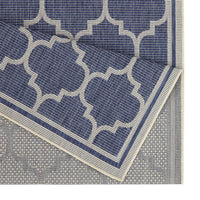 Sunshine Gc Har2004 Blue 2 Ft. 7 In. X 7 Ft. 3 In. Indoor Outdoor Area Rug Blue Polyester Polypropylene