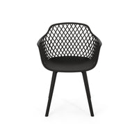 Poppy Chair Black Polypropylene