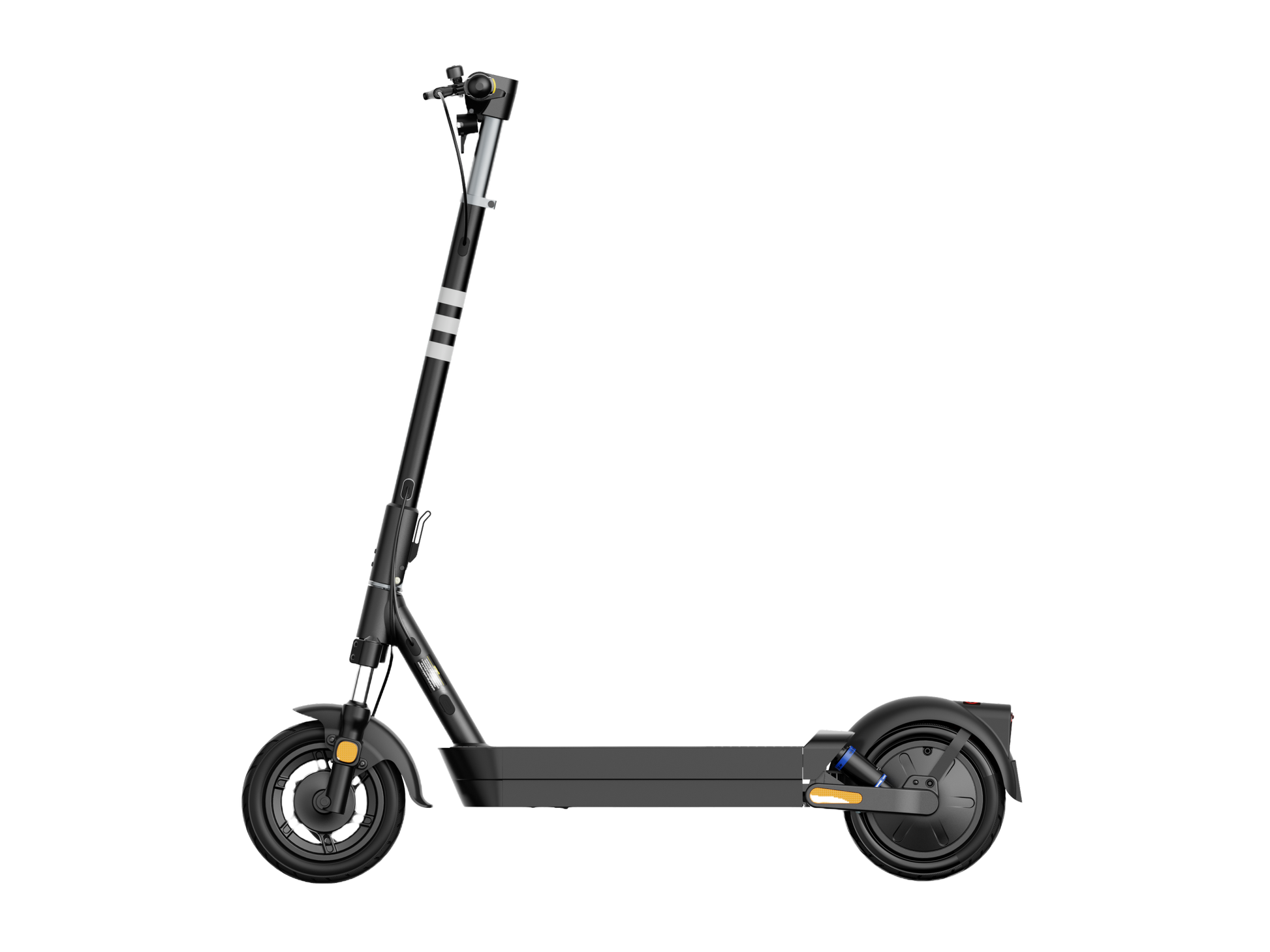 Dual Suspension Electric Scooter W 43.5 Miles Max Operating Range & 24 Mph Max Speed Black Black Aluminum