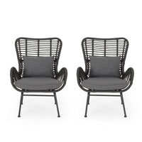 Montana Chair Grey Iron Plastic