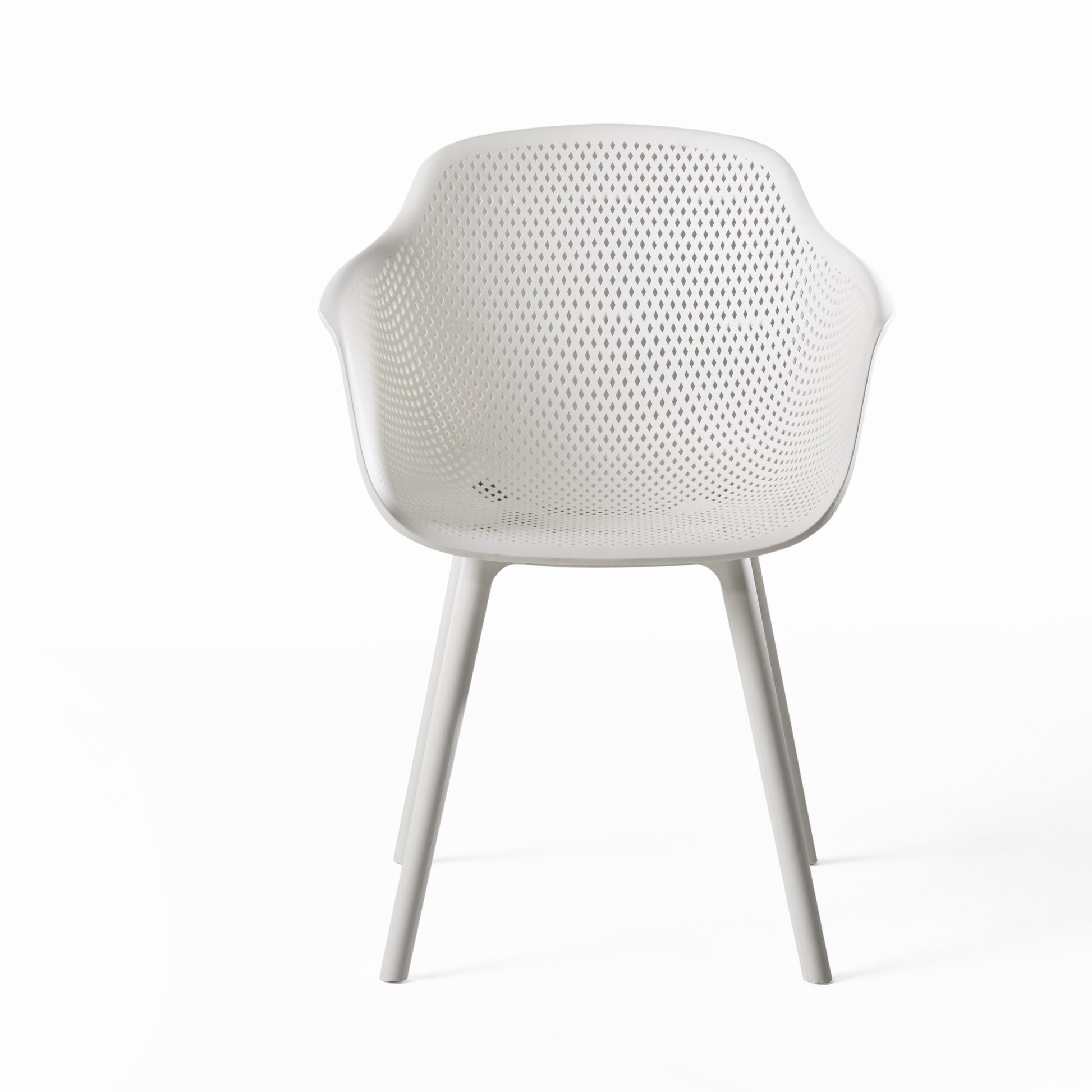 Lotus Chair White Polypropylene