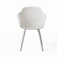 Lotus Chair White Polypropylene