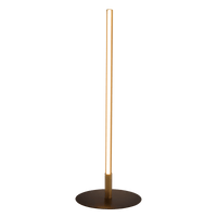 Dimond Black Led Table Lamp With On Off Switch Round Metal Base Black,Gold Table&Floor Lamps Mid Century Modern Led Metal