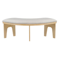 5 Piece Rustic Charm Round Dining Set With 3 Upholstered Chairs And Curved Bench For Dining Room, Kitchen And Living Room Natural Natural Rubber Wood