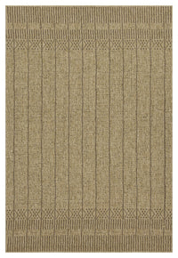 Earth Gc Ntl1009 Jute Mocha 5 Ft. 3 In. X 7 Ft. 3 In. Indoor Outdoor Area Rug Natural & Light Brown Polyester Polypropylene