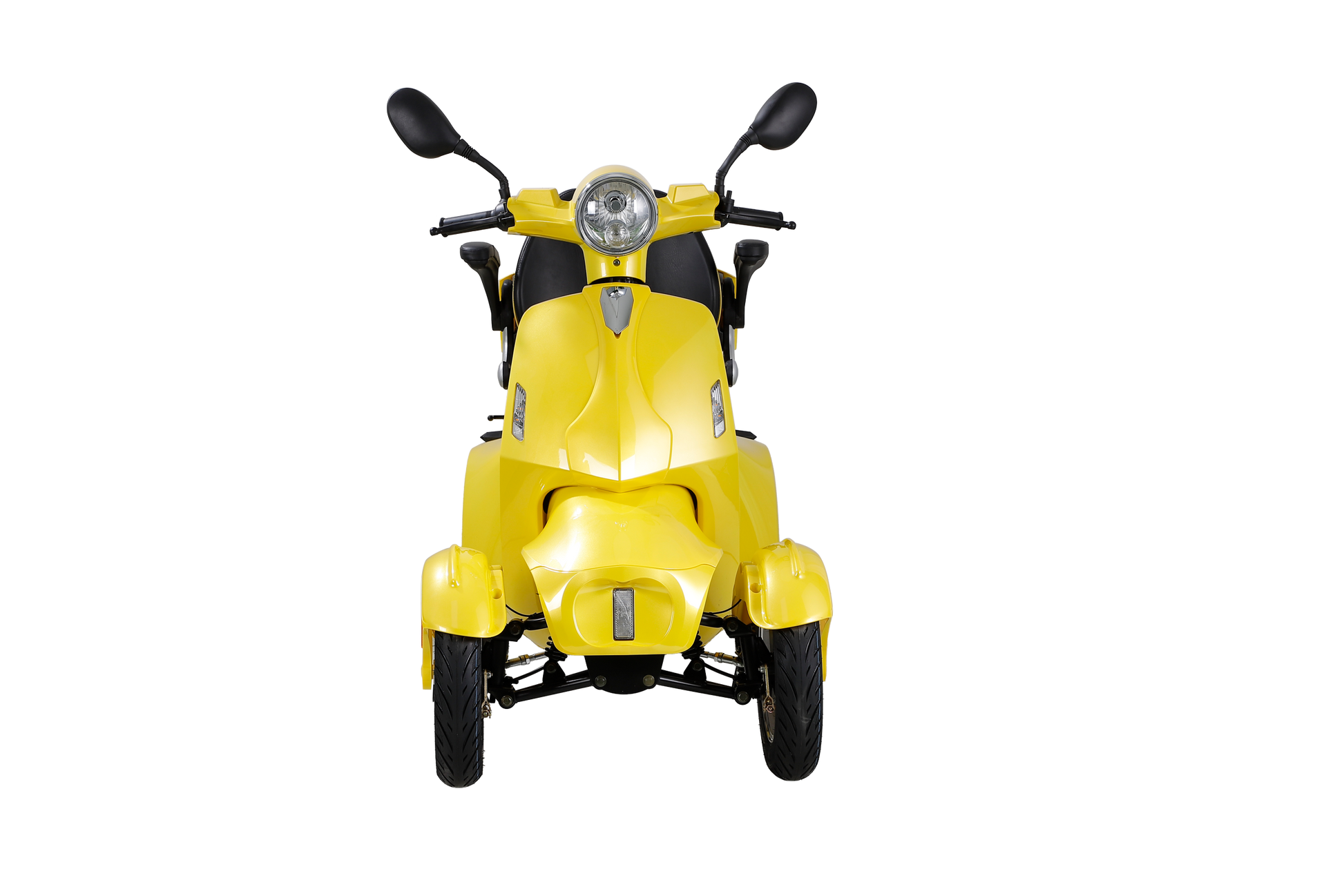 Fastest Mobility Scooter With Four Wheels For Adults & Seniors Yellow Abs Pc