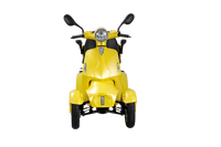 Fastest Mobility Scooter With Four Wheels For Adults & Seniors Yellow Abs Pc