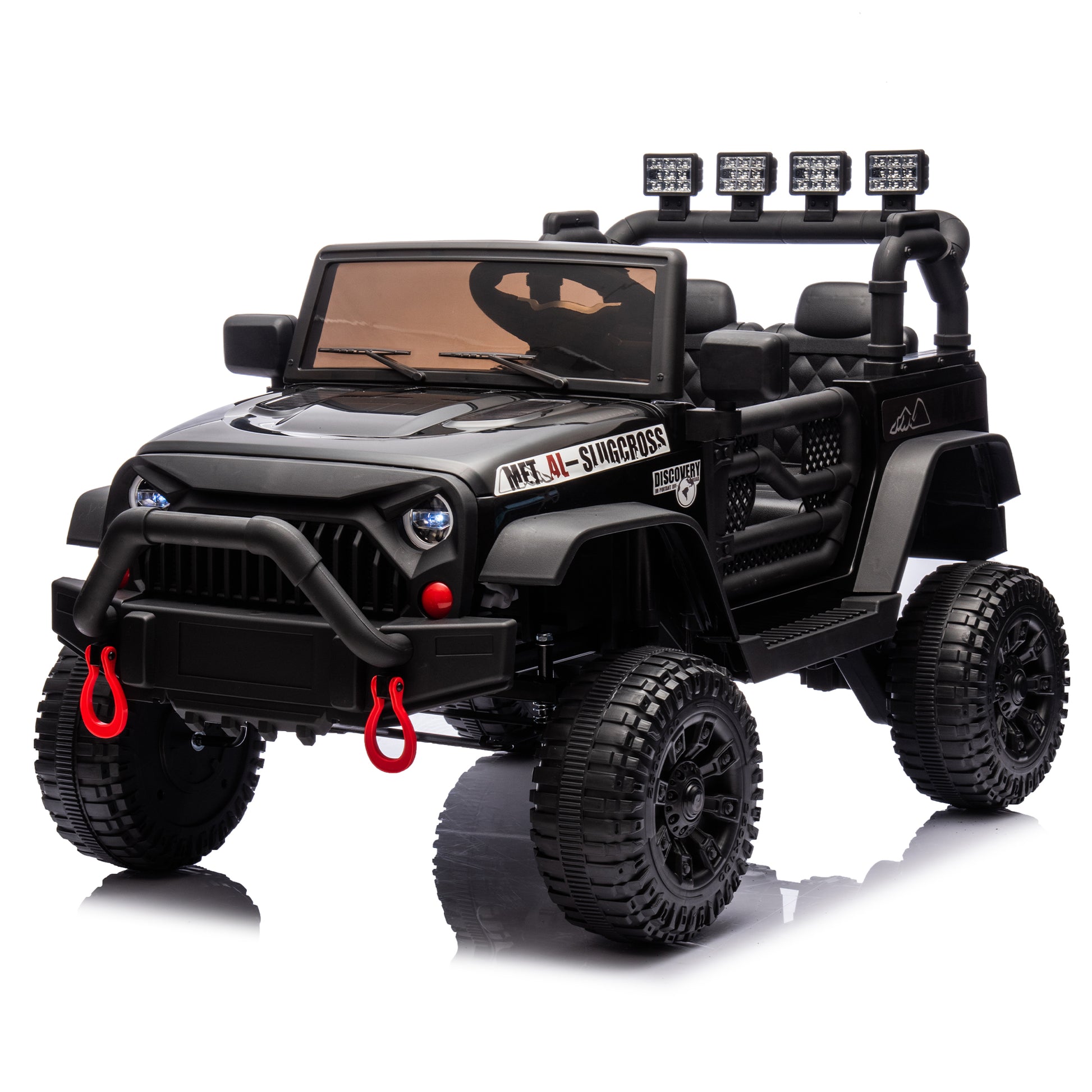 24V Kids Ride On Car W Parents Remote Control,400W Motor,Four Wheel Suspension,Adjustable Speed,Usb,Mp3,Music,Bluetooth,Large Display Screen,Power Display,Portable Handle,Safety Belt For Kids Aged 3