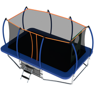 10*16Ft Trampoline Blue Steel