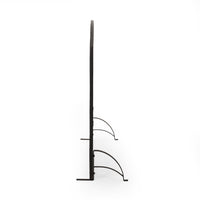 Fireplace Screen Black Iron