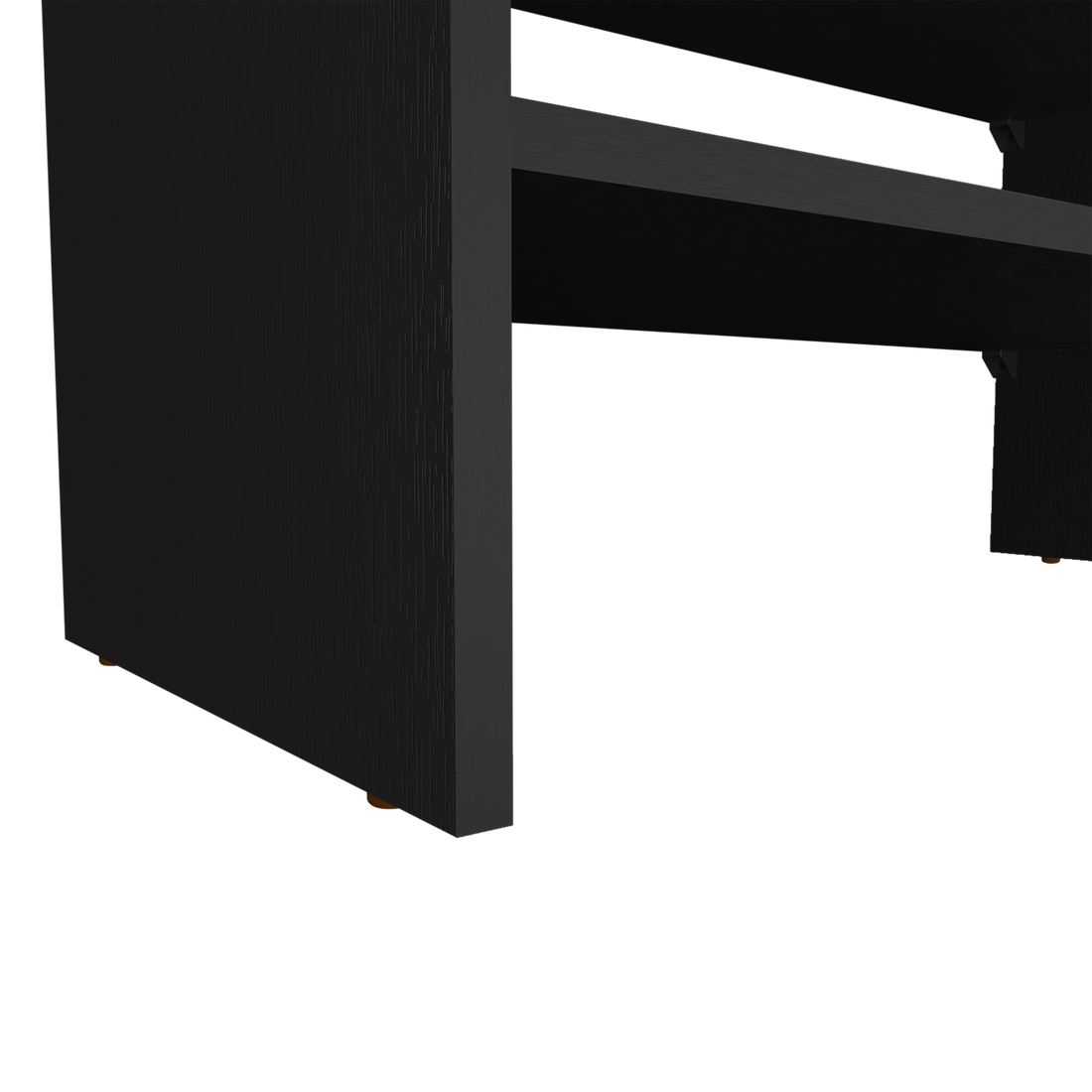 Stackable Shoe Rack Howard, Bedroom, Black Black Modern Engineered Wood