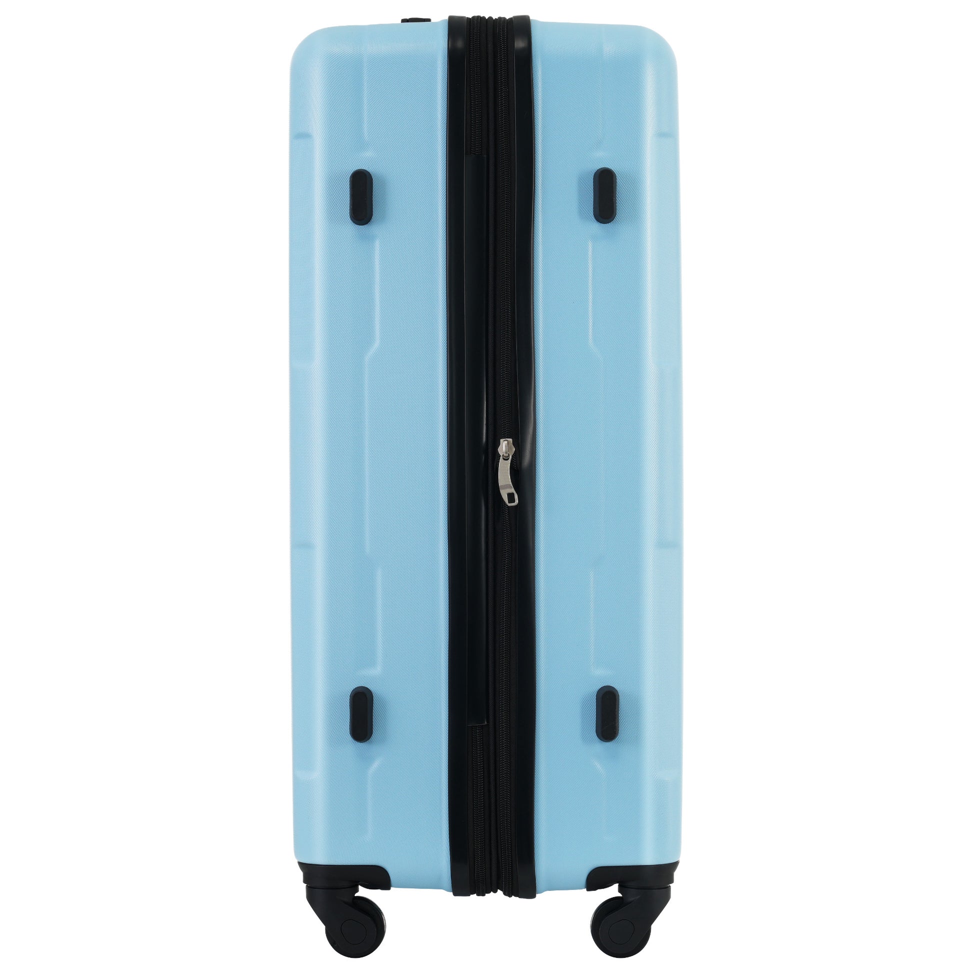 2 Piece Luggage Set With Bags Expanable Spinner Wheels Abs Lightweight Suitcase With Tsa Lock 20Inch 24Inch Light Blue Abs