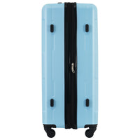 2 Piece Luggage Set With Bags Expanable Spinner Wheels Abs Lightweight Suitcase With Tsa Lock 20Inch 24Inch Light Blue Abs