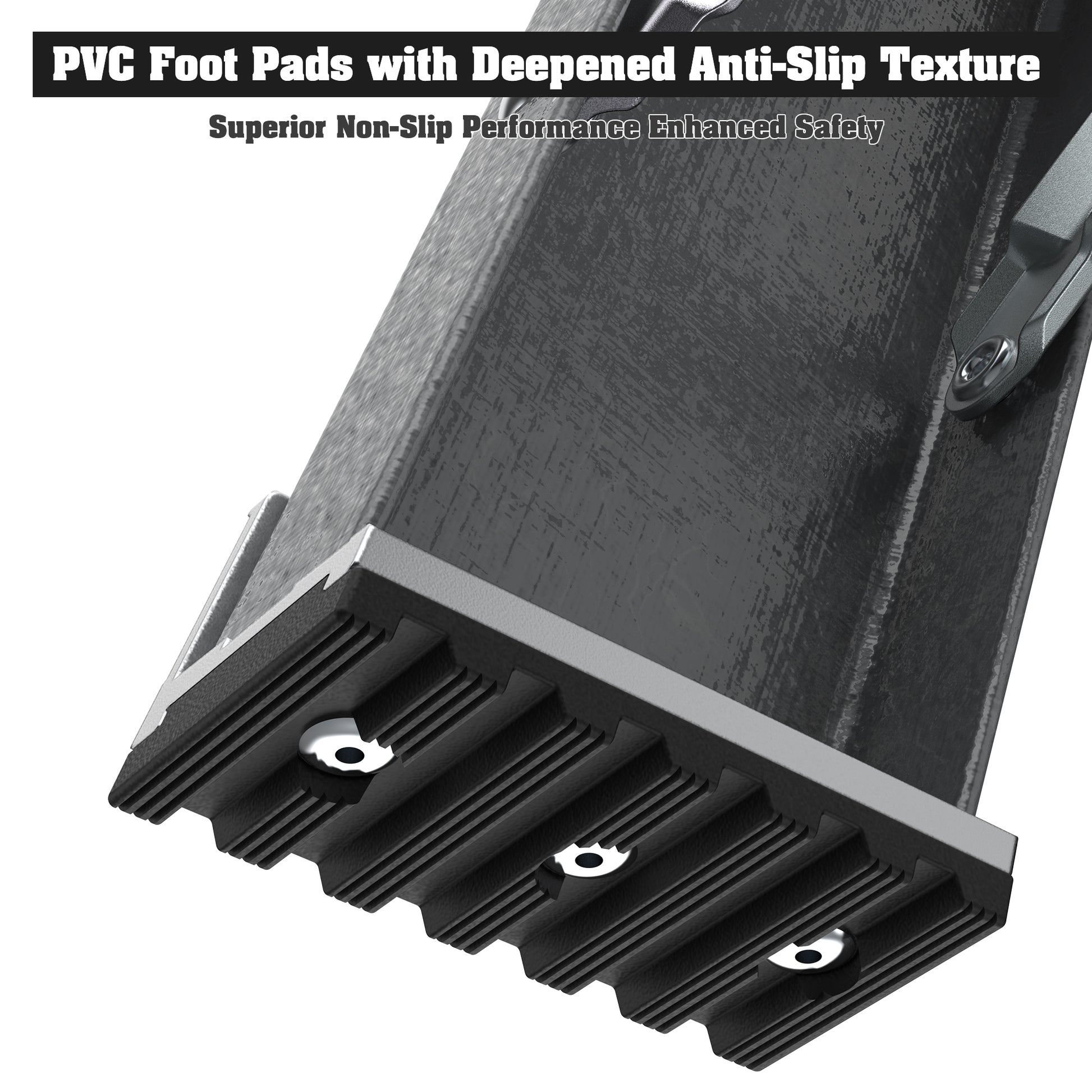 6 Fibreglass Step Ladder 250Lbs Grey Fiberglass