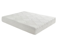 10" California King Mattresscool Gel Memory Foam Mattress, White, Mattress In A Box, Comfort Mattress White Bedroom Foam California King