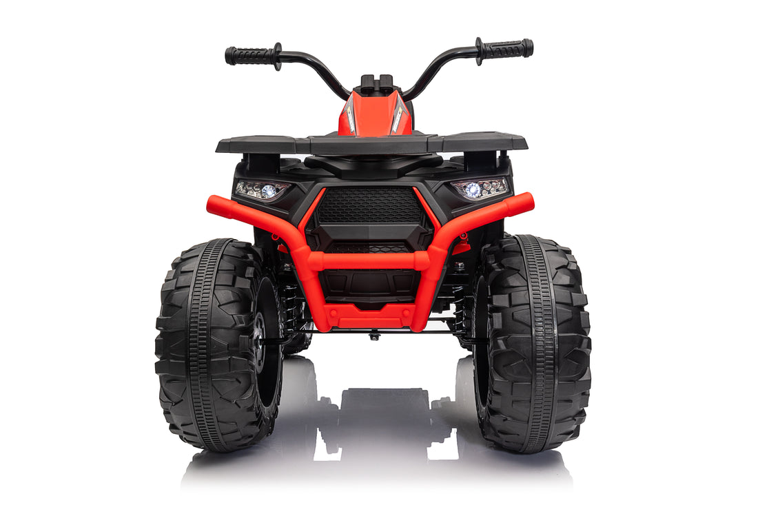 Kids Atv 2 Wheeler, 24 Volt 2Wd Ride On Toys For Big Kids W 2 Seater, 2X200W Motor, 5.6Mph Max Speed,Red Red Abs