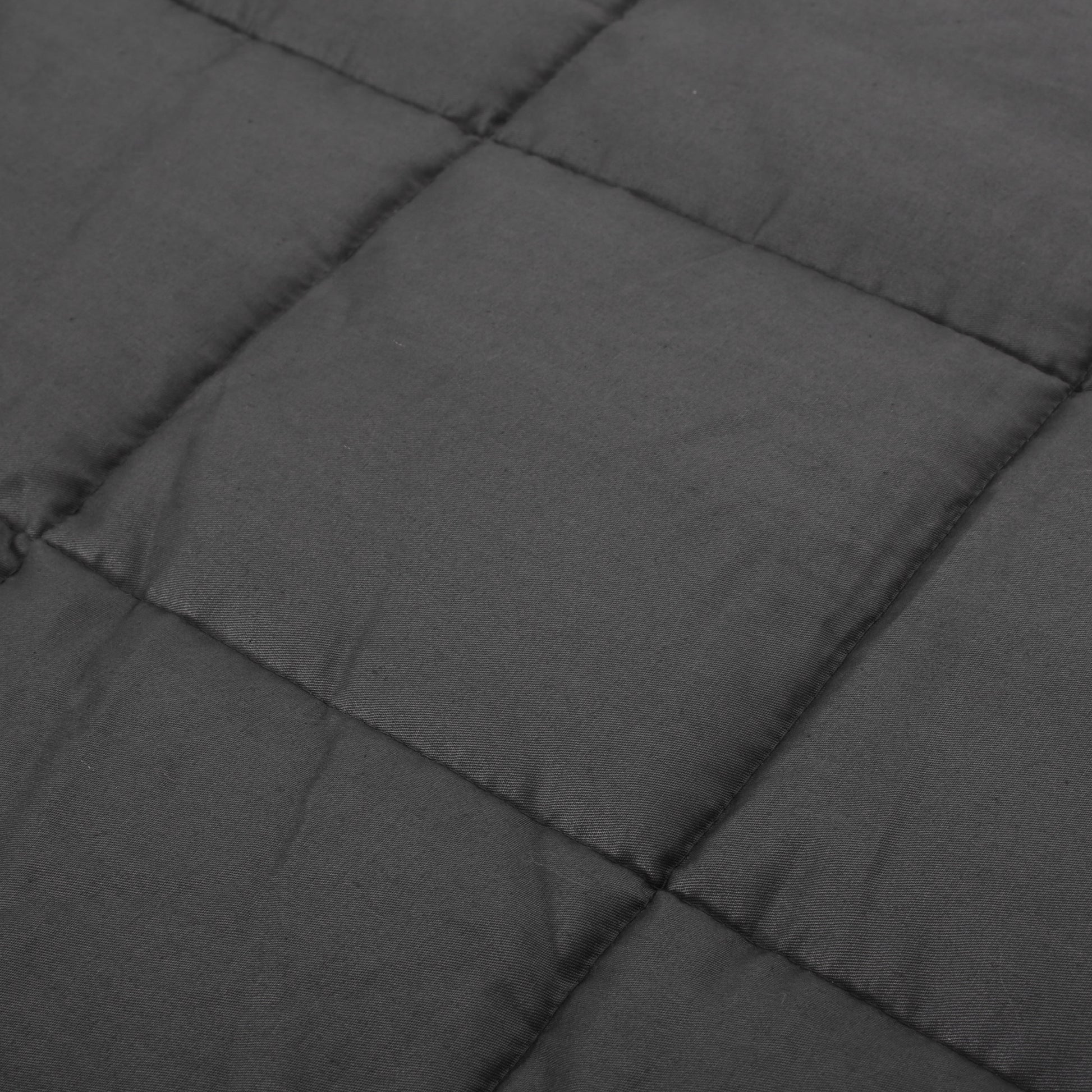 205T Cotton 20Lbs Weighted Blanket Grey Cotton