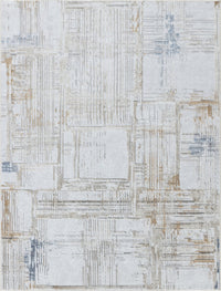 Textures Gc Art2006 Multi 2 Ft. 7 In. X 7 Ft. Area Rug White Polyester