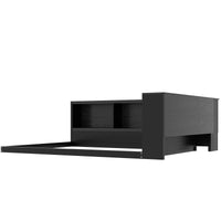 Metal Full Size Daybed With Storage Cabinets And Usb Ports, Black Full Black Metal