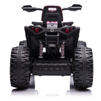 Kids Atv 4 Wheeler, 24V Kids Ride On Toy For Big Kid W Bluetooth, 800W Motor,Pink Pink Abs