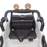 24V Kids Ride On Electric Car W Parents Control,Seat Width 19.09In,2Wd,Rear Suspension,Trunk Storage,Portable Pull Rod,Light&Searchlight,Bluetooth,Usb,Provide A Speed Of 2.5 4Mph For Kids Aged 3 8.