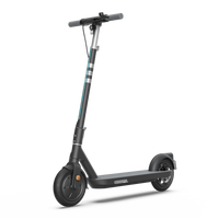 Foldable Electric Scooter W 18.6 Miles Max Operating Range & 15.5 Mph Max Speed Black Black Aluminum