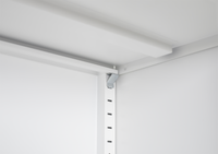 White Metal Kitchen Storage Cabinet, Kitchen Pantry Storage Cabinet With Doors And Shelves, Storage Cabinet With Adjustable Leveling Foot For Kitchen, Living Room And Dining Room W 3 4 Shelves White Metal