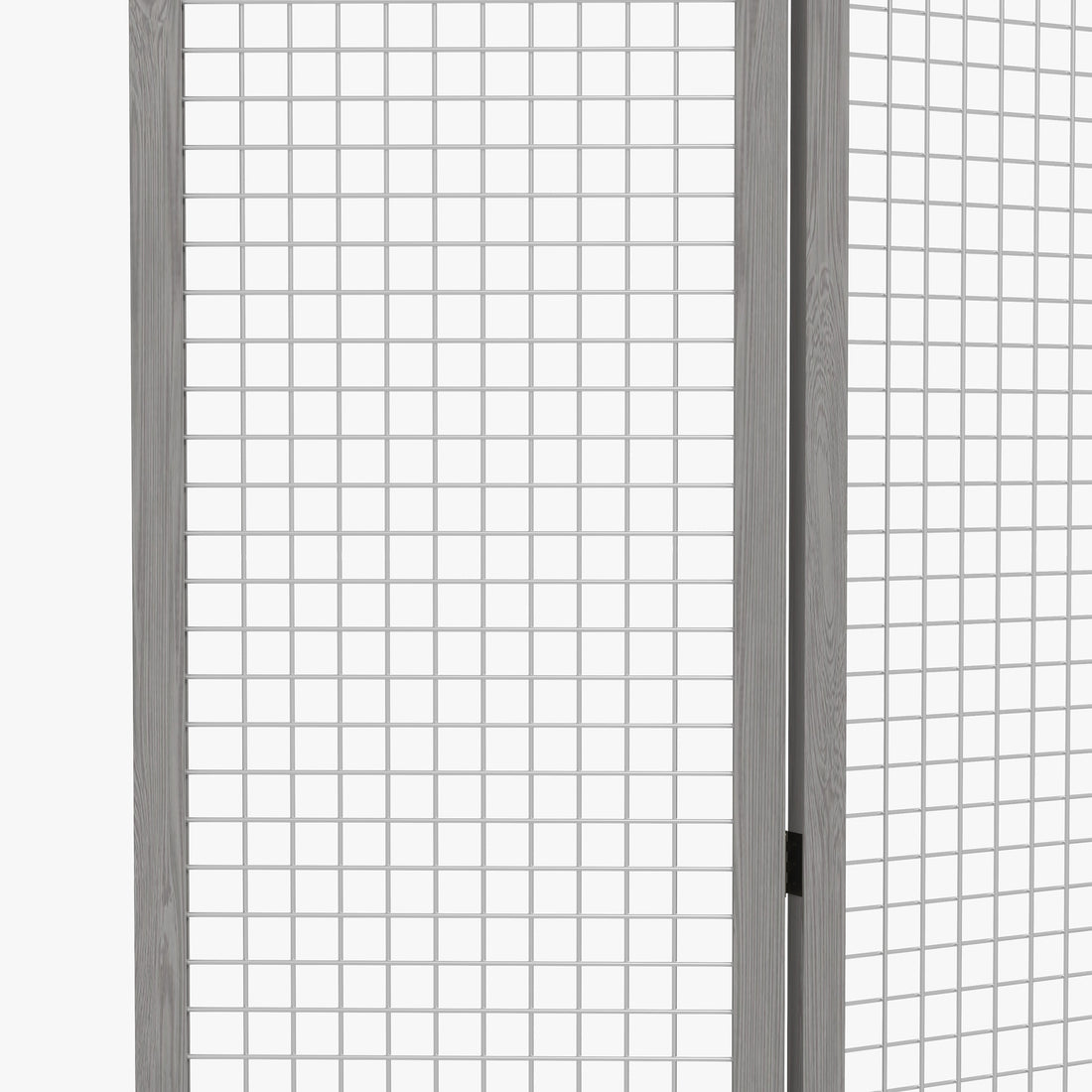 Homcom 4 Panel Room Divider, 4.7 Ft Tall Wood Indoor Portable Folding Privacy Screens, Partition Wall Divider For Home Office, Distressed Gray Gray Wood