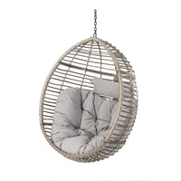 Hanging Basket Grey No Stand Basket Only Grey Polyethylene
